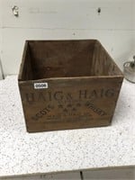 Haig and Haig Scots Whiskey Box