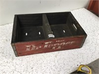 Vintage Wooden Dr Pepper Box