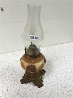 Unique Lion Face Glass oil lamp