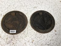 Cast iron Plates for antique wood stove