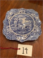 GORGEOUS SPODE WILLOW PLATE
