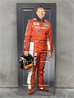 Life Size Mark Skaife Signed Timber Door - Some