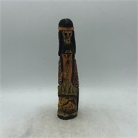 NATIVE AMERICAN WOOD CARVING