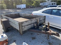 5X9 UTILITY TRAILER WITH MOBILE HOME AXLE