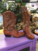 Tony Lama size 11 brown cowboy boots