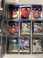BINDER OF SPORTS CARDS