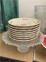 LOT OF MISC DISHES/ VASES ETC
