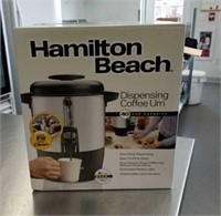 New, Hamilton Beach coffee urn