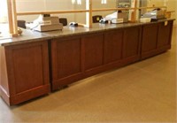 8 ft serving counter