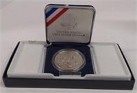 (E) 1991 USO 50th Anniversary Coin Silver Dollar