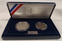 (E) 1991-1995 WWII 50th Anniversary 2-Coin Set