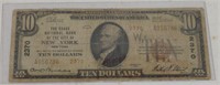 (E) 1929 $10 New York National Currency Note