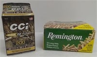 (H) 604 Total Rounds of 22 LR CCI & Remington