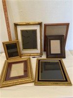Lot of Various Sized Picture Frames