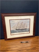 Vintage Clipper "Great Republic" Ship Print