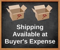SHIPPING AT BUYER'S EXPENSE