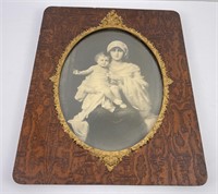 Antique Madonna and Child Print