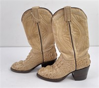 Rudel Rogers Cowboy Cowgirl Boots Alligator
