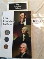 Our Founding Fathers coins - Silver