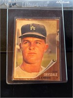 1962 Topps Baseball Don Drysdale MLB Card