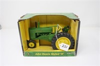 JOHN DEERE STYLED "A" TOY TRACTOR