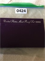 US Proof Sets.  Sealed.  1993 ***SEE DESCRIPTION