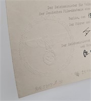 Document Establishing the Babelsberg Film Academy