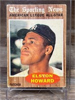1962 Topps Baseball Elston Howard MLB CARD