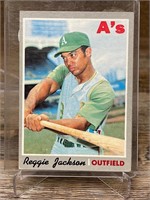 1970 Topps Baseball Reggie Jackson MLB CARD