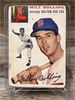 1954 Topps Baseball Milt Bolling MLB Card