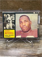 1962 Topps Football Bobby Mitchell NFL CARD
