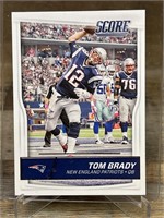 2016 Score Football Tom Brady NFL CARD