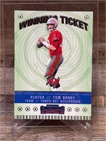 2020 Winning Ticket Football Tom Brady NFL CARD