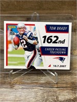 2021 162nd Touch Down Pass Tom Brady Football CARD