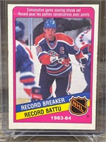 1984 O Pee Chee NHL Hockey Wayne Gretzky CARD