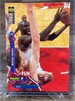 1995 UD CC Basketball Michael Jordan NBA CARD
