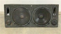 MTX Dual 15" Subwoofers And Ported Box