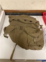 Large WW2 US Army Backpack RARE Size