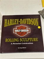 Hardcover Harley Davison Book