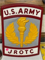 1950s US Army Jrotc Sign