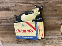 Original Vintage Hamms Beer Plastic Sign WOW ~!