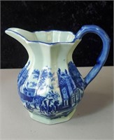 Oriental style pitcher approx 8 inches tall