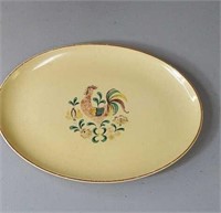 Taylor Smith Taylor China platter with rooster