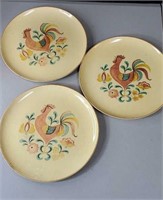 Group of 3 Taylor Smith Taylor plates with