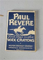 Paul Revere wax crayons