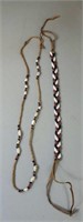 Pair of beaded necklaces