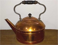 Copper Kettle with wood handle