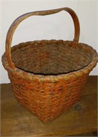 Vintage red basket