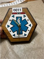EMS lifesavers battery clock