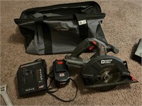 Porter cable cordless circular saw battery charger